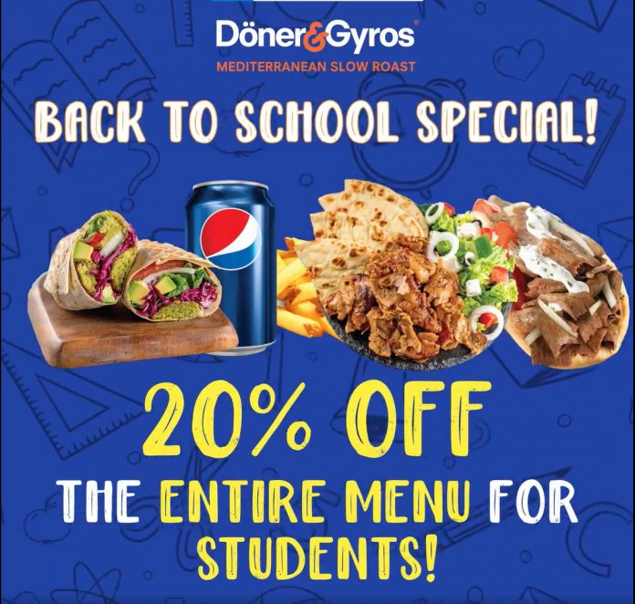 Back to school special | Doner and Gyros