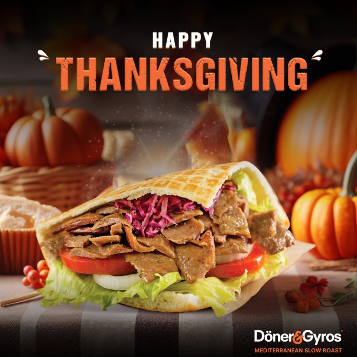 Thanksgiving dinner at Döner & Gyros!